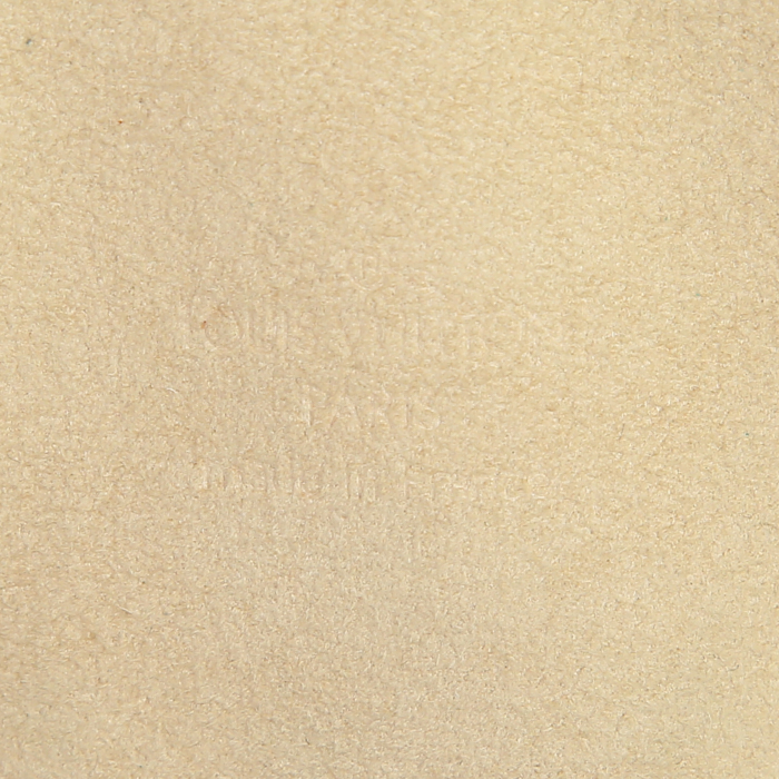 Louis Vuitton Edition Limitée Theda handbag in brown monogram canvas and natural leather - Detail D3