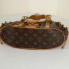Louis Vuitton Edition Limitée Theda handbag in brown monogram canvas and natural leather - Detail D4 thumbnail
