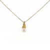 Mikimoto necklace in yellow gold and pearl - 00pp thumbnail