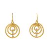 Vintage earrings in 24 carats yellow gold - 00pp thumbnail