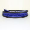 Chanel Hula Hoop bag in blue quilted leather - Detail D4 thumbnail