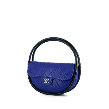 BN CHANEL Beautiful Blue Hula Hoop Rare Handbag - Mint condition