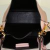 Bolso de mano Prada Double en cuero saffiano rosa - Detail D3 thumbnail