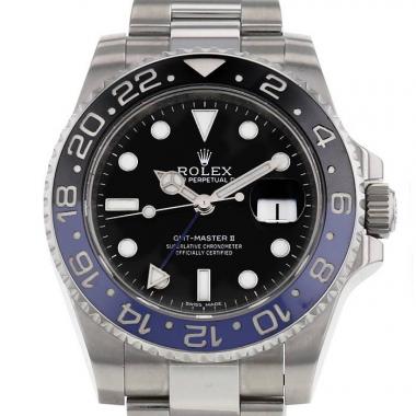Montre Rolex GMT-Master II en acier Ref :  116710 Vers  2010