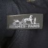 Hermes Toto Bag - Shop Bag shopping bag in blue and black canvas - Detail D3 thumbnail