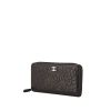 Chanel Camelia - Wallet wallet in black leather - 00pp thumbnail