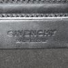 Sac bandoulière Givenchy Pandora petit modèle en lézard gris et cuir noir - Detail D3 thumbnail