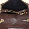 Jerome Dreyfuss Eliot mini shoulder bag in brown python - Detail D2 thumbnail