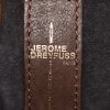 Jerome Dreyfuss Eliot mini shoulder bag in brown python - Detail D3 thumbnail
