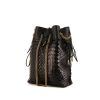 Jerome Dreyfuss handbag in python and black leather - 00pp thumbnail