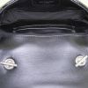 Saint Laurent Enveloppe bag in black patent leather - Detail D2 thumbnail