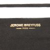 Borsa a tracolla Jerome Dreyfuss Remy in pelle bicolore nera e bianca a scacchi e camoscio nero - Detail D3 thumbnail