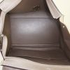 Celine Trapeze medium model handbag in etoupe leather and etoupe suede - Detail D3 thumbnail