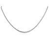 Half-articulated Vintage necklace in white gold and diamonds - 00pp thumbnail