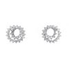 Tiffany & Co 1990's earrings for non pierced ears in platinium and diamonds - 00pp thumbnail