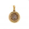 Ciondolo Bulgari Monete in oro giallo e bronzo - Detail D2 thumbnail