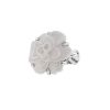 Chanel Camelia medium model ring in white gold and agate - 00pp thumbnail