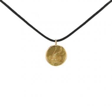 Van Cleef & Arpels Zodiaque "Aquarius" 1970's pendant in yellow gold, by Georges Lenfant