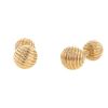 Tiffany & Co pair of cufflinks in 14 carats yellow gold - 00pp thumbnail