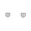 Mauboussin Sex Love Touch earrings in white gold and diamonds - 00pp thumbnail
