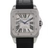 Reloj Cartier Santos-100 de acero Ref :  2878 Circa  2000 - 00pp thumbnail