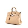 Hermes Birkin 25 cm handbag in beige Swift leather - 00pp thumbnail