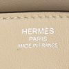 Bolso de mano Hermes Birkin 25 cm en cuero swift beige - Detail D3 thumbnail