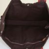 Bolso Cabás Hermes Toto Bag - Shop Bag en lona color burdeos - Detail D2 thumbnail