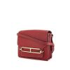 Hermès Roulis shoulder bag in Grenat red Tadelakt leather - 00pp thumbnail