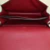 Hermès Roulis shoulder bag in Grenat red Tadelakt leather - Detail D2 thumbnail