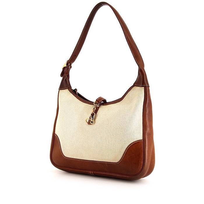 Hermès Fauve & Feu Barenia Bolide 35 GHW - Handbag | Pre-owned & Certified | used Second Hand | Unisex