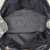 Prada Galleria large model handbag in black leather saffiano - Detail D2 thumbnail