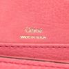 Chloé wallet in pink leather - Detail D3 thumbnail