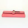 Chloé wallet in pink leather - Detail D5 thumbnail