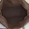 Louis Vuitton Lumineuse shoulder bag in brown empreinte monogram leather - Detail D3 thumbnail