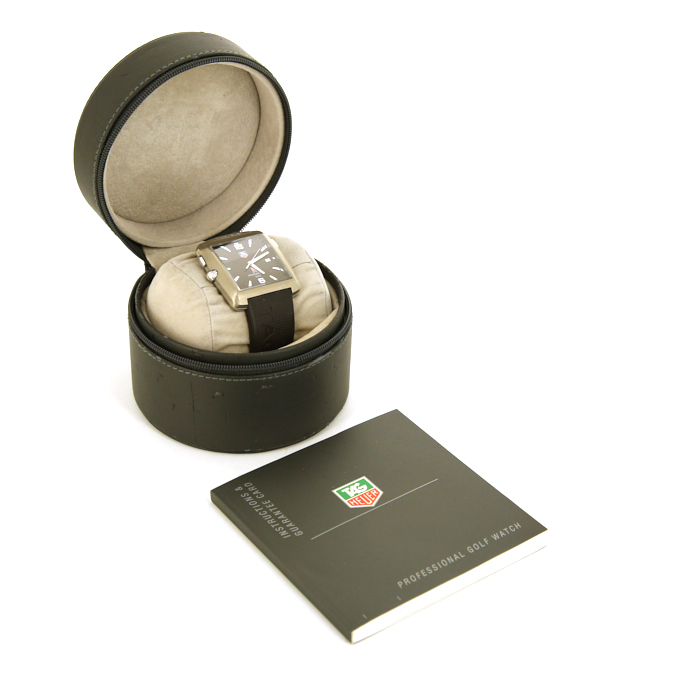 Montre TAG Heuer Golf Watch en titane Vers  2005 - Detail D2