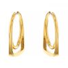 Fred Success hoop earrings in yellow gold - 00pp thumbnail