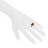 Pomellato Lola ring in pink gold and garnet - Detail D1 thumbnail