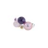 Chanel Mademoiselle medium model ring in white gold,  amethyst and quartz and in cultured pearl - 00pp thumbnail