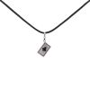 Cartier pendant in white gold and enamel - 00pp thumbnail