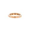 Cartier Lanière ring in pink gold and diamonds - 00pp thumbnail