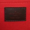 Borsa Louis Vuitton Ribera in tela cerata con motivo a scacchi marrone e pelle marrone - Detail D3 thumbnail
