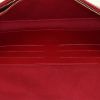 Pochette Louis Vuitton in pelle verniciata monogram rossa - Detail D2 thumbnail