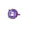 Mauboussin Couleur d'Amour ring in white gold,  diamonds and sapphires and in amethyst - 00pp thumbnail