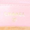 Portefeuille Chanel en cuir grainé rose - Detail D3 thumbnail