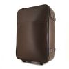 Louis Vuitton Pegase soft suitcase in brown taiga leather - 00pp thumbnail