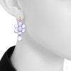 Pomellato Capri earrings in pink gold and chalcedony - Detail D1 thumbnail