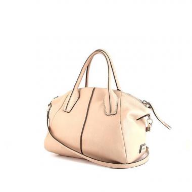 Bolso de mano Tod's D-Styling modelo grande en cuero beige