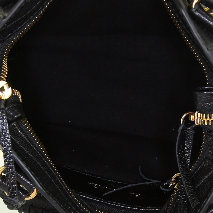 Borsa Balenciaga Classic City modello piccolo in pelle nera - Detail D3
