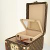 Louis Vuitton vanity case in monogram canvas and brown lozine (vulcanised fibre) - Detail D2 thumbnail
